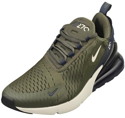 NIKE Air Max 270 Herren Sneaker Farbe: Khaki/Dunkelblau (303); Größe: EUR 41 | US 8 | UK 7