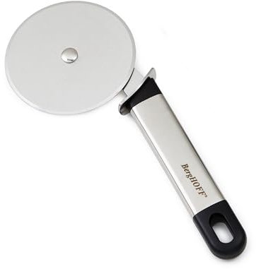 BergHOFF 2800028 Roulette à Pizza Duet Acier Inoxydable Métal 21 x 8,5 x 25 cm