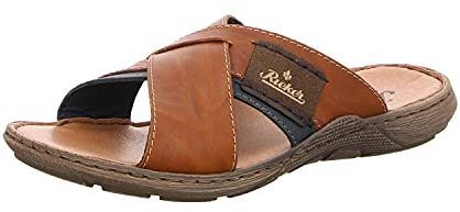 Rieker 22099, Mules homme, Marron (tabak/Sea/zimt), 40 EU