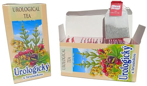 Urological Tea with Cranberries - 20 Tea Bags, Herbal Tea for Urinary Tract and Kidneys, 100% Natural