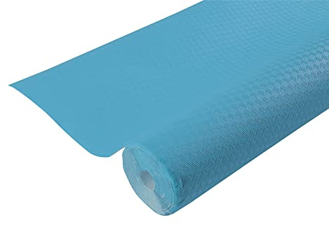 Pro Nappe - Ref 802039I - Mantel de Papel gofrado desechable - Gofrado único, estético y Profundo - Rollo de 20 M de Largo y 1,20 M de Ancho - Color Azul Turquesa