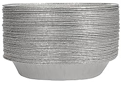 Waytiffer 9 Pie Pans (10pack) - Disposable Aluminum Foil Pie Tins,Heavy-duty, Baking Tin Plates, Standard Size