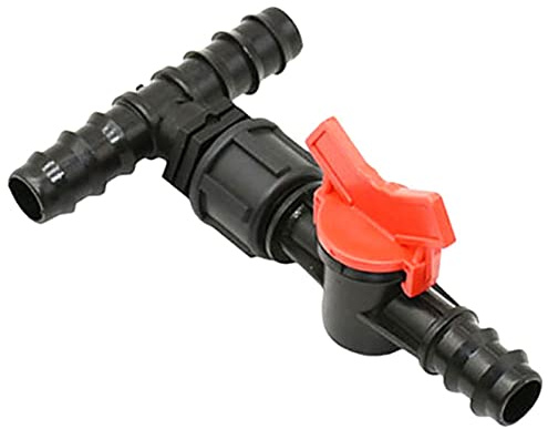 bzcemind 1 stücke 1 3/4 bis 1/2 Gartenschlauch T-Stück Stecker TAP-Reduzierer Wasserteiler 16mm 20mm 25mm mit Hahn-Wate-Stecker,3/4 to 3/4