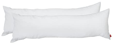 POWER INN – Relleno de cojín de algodón | Juego de 2 - 30 x 90 cm | Relleno de cojín lavable como cojín decorativo, cojín de sofá y cojín | Relleno de fibra de Oeko Tex 100 (2, 30 x 90 cm)