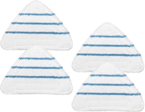 4 Pack Reusable Mop Pads, Fit for True & Tidy STM-500, STM-700 Steam Mop