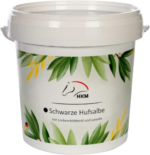 HKM Hovsalva svart, Svart, 1000 ml