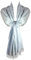 TOSKATOK Damen Damen Stilvolle Glitter Sparkle Abend Schal Pashmina Wrap Stola mit Quaste Finishing