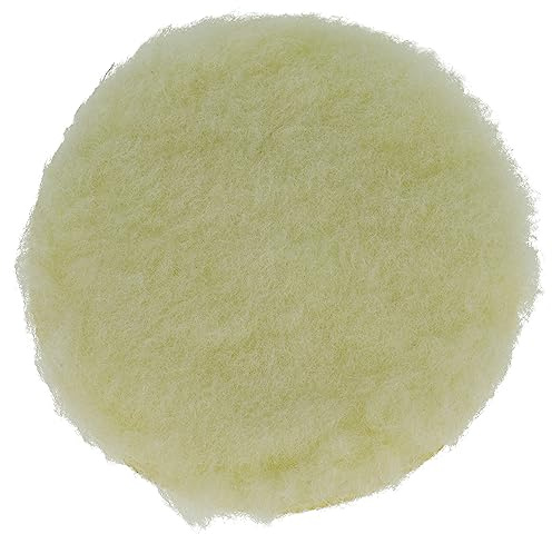 vhbw Polierschwamm kompatibel mit Bosch PEX 300 AE, PEX 400 AE Exzenter- & Schwingschleifer - 12,5 cm Arbeitsdurchmesser, 16 g, beige