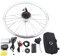 LUNICASHA 28 Zoll E-Bike Umbausatz Kit 36V 350W Elektro-FahrradUmbausat Kit Elektrofahrrad Hinterrad Motor LCD Umbausat Ebike Elektrofahrräder Motor Kit Hinterrad