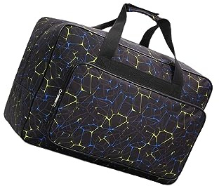 siduytin Sac de Rangement élégant pour Machine à Coudre, Housse Anti-poussière, Support de Sac à Main, Noir