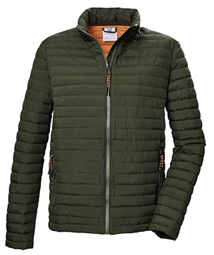 G.I.G.A. DX Uomo Giacca trapuntata/giacca di transizione GS 85 MN QLTD JCKT, dunkel olivgrün, L, 43107-000