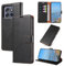 KKEIKO Coque pour Motorola Edge 50 Neo/Moto S50 5G / ThinkPhone 25, Antichoc Magnetique Étui à Rabat avec RFID Blocage, Portefeuille Housse en Cuir PU Coque pour Motorola Edge 50 Neo, Noir
