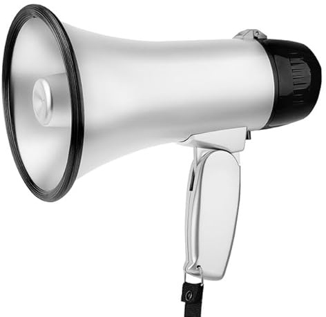 megafon, Megafonhögtalare Megafon 25 Watt Professionell Siren Högtalare Multi-Function