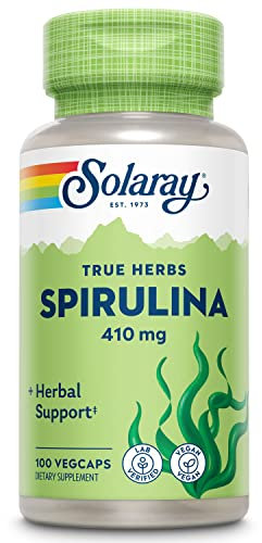 Solaray Spirulina 410mg | Espirulina | 100 VegCaps