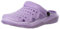 Brandsseller Damen Clogs Hausschuh Badeschuhe Gartenschuhe Freizeitschuhe Farbe: Lila - Größe: 39