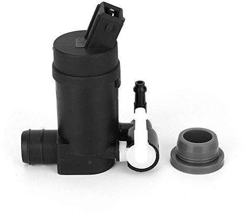 Scheibenwaschpumpe Pumpe, Doppelauslass Scheibenwischerwaschpumpe Wisch Wasch Waschwasserpumpe 1145866 Ersatz Ersatz für Mondeo MK3 2001-2007