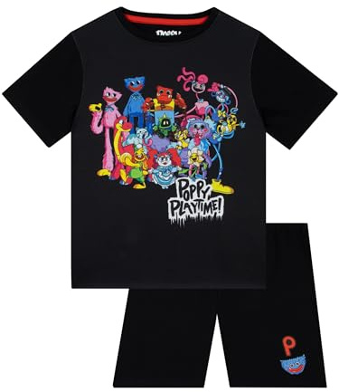 Poppy Playtime Boys Pyjamas | Pjs For Boys | Summer Short Pyjama Set | Gamer Nightwear | Ages 7 To 13 Years