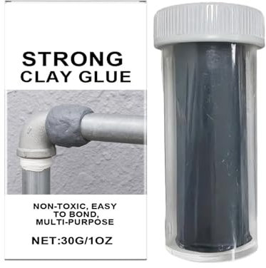 Colle de Réparation, 30g Pâte Étanche Imperméable, Solution D'Étanchéité Polyvalente Résistante À La Chaleur, Réparation Rapide Pour Trous Murs, Métal, Carrelage Et Objets Décoratifs