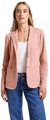 Street One 2116815 Blazer Basique, Rose délavé, 48 Femme