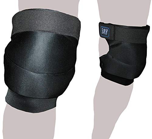 BAY MMA Knieschoner, Größe XL, schwarz
