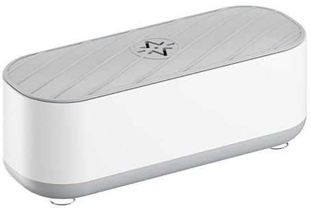 Nettoyeur Ultrasons lunettes Bijoux, 45kHz 360° Ultrasonic Cleaner, Appareil de Nettoyage à Ultrasons, Nettoyeur Sonique Automatique, Bac Ultrasons Portable mit pour Bijoux, Rasoirs, Bagues, Collier