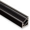 3 Stück LED Profil-66 Eckprofil schwarz mit opaler Abdeckung 2000 x 14,5 x 16,5 mm von SO-TECH®