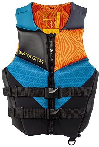 Body Glove Phantom Youth USCG PFD Life Vest-ORG/BLU-Youth