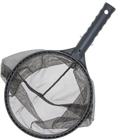 BESPORTBLE Pool Cleaning Net Tool for Swimming Pools Ponds and Fish Tanks Portable Fine Mesh Leaf Scoop with Handle Sturdy Plastic and Polyester Material