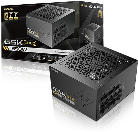 Antec GSK ATX3.1 850W 80 Plus Gold Full Modular Power Supply