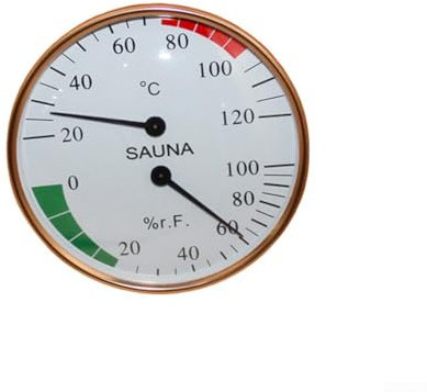 Thermomètre de sauna précis et hygromètre pour maintenir le confort dans votre salle de sauna