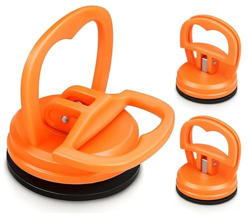 ZukQvrivelig Car Dent Puller,Dent Removal kit,Powerful Car Dent Puller Kit,Suction Cup for Car Dents,Car Dent Repair,Paintless Dent Repair Kit for Glass,Tiles (1 Large+2 Small)