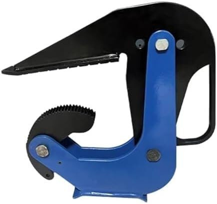 Horizontal Plate-Type Heavy-Duty Steel Plate Clamp, Suitable for Stone Lifting and Industrial Applications.(1.5T)