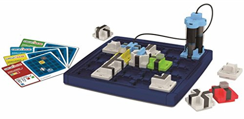 ThinkFun - 76341 - Circuit Maze -- das spannungsgeladene Logikspiel von ThinkFunk für Jungen und Mädchen ab 8 Jahren. Stromkreis mit LED-Lichtern und Schalter.