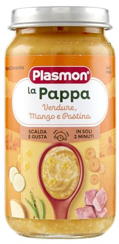 Plasmon La Pappa - Verdure, Manzo e Pastina 6x200g