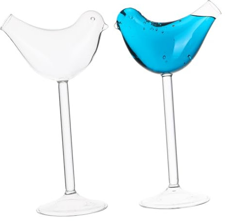 TIDTALEO 2 Piezas Copa De Cóctel Ahumada Copas De Martini Transparentes Para Fiestas Forma Para Bar