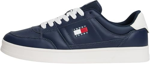 Tommy Jeans Tjm The Greenwich New Ess Em0Em01574, Basso Top, Uomo, Blu (Dark Night Navy), 46 EU