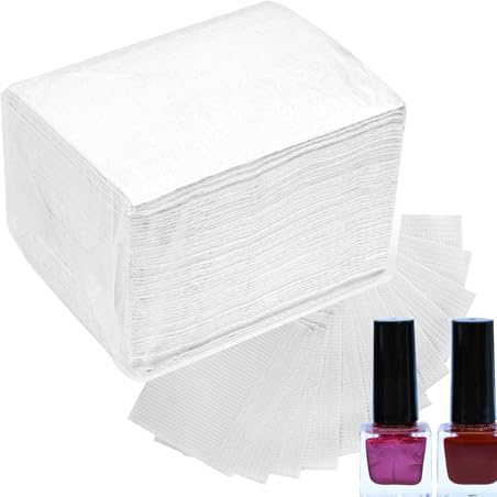 Alfombrillas para - 50 piezas de toallas de papel para uñas impermeables que absorben el agua, diseño de 3 capas, almohadillas limpias para profesionales de manicura principiantes
