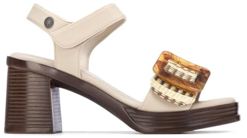 REFRESH - Sandalias de tacón Mujer - Calzado Cómodo y Versátil - Moda casual