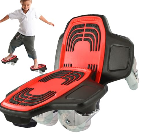 Nybörjarskateboard – halkskydd väg driftskridskor platta, PU-hjul med hög återstuds, stabila skridskor | perfekt för tonåring, vuxna, barn, nybörjare, utomhusträning, rolig ridning, färdighetsträning,