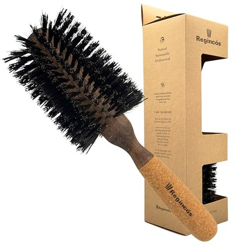 Regincós Brosse 20529 - Poils Mélangés - Corps en Bois 16 Rangs - Diamètre: 29/80 mm