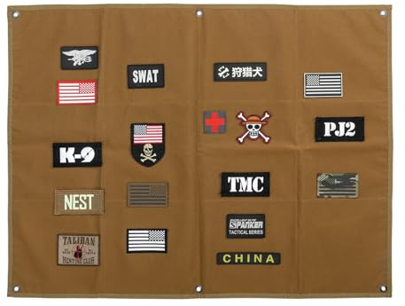 EXCELLENT ELITE SPANKER Taktiska lappar displaybräda vikbar militär lapphållare panel (COB-L)