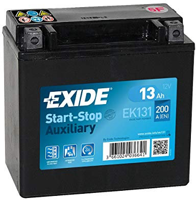 Exide EK131 AGM Auxiliary Car Battery