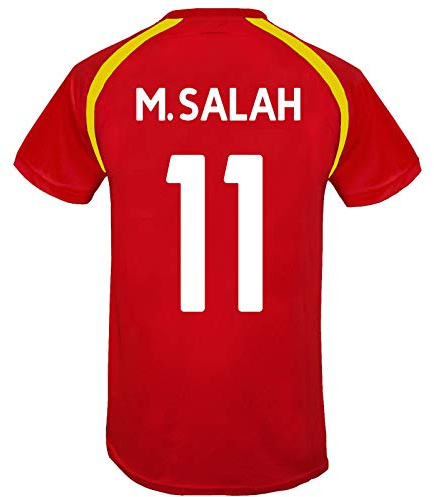 Liverpool FC - Herren Trainingstrikot - Offizielles Merchandise - Rot - LFC Salah 11-2XL