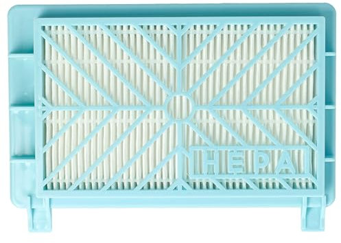 vhbw filtre compatible avec Philips HR8570B, HR8571/18, HR8571/15, HR8571, HR857115, HR857118 aspirateur - filtre HEPA noir/blanc