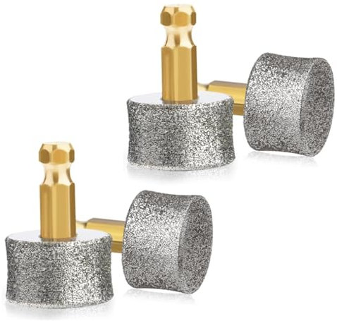 Yuiturt 4 Stück Krallenschleifer Für Hunde, Professionelle Nagelpflegeaufsätze, Hochwertige Ersatzköpfe Kompatibel Für Casfuy Krallenschleifer, Für Große Mittelgroße Kleine Hunde Einfache Installation