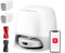 roborock Qrevo Curv S5X-Set Saugroboter mit Wischfunktion Absaugstation, Dual Anti-Tangle-System, 18.500 Pa Saugkraft, 75°C Heißwasser-Moppwäsche, Intelligente Schmutzerkennung, All-in-One-Dock (Weiß)