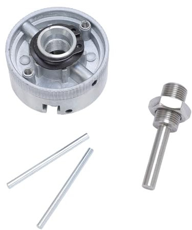 TYTOGE Set di mini mandrino per tornio in lega di acciaio a 3 ganasce autocentrante per progetti e riparazioni di lavorazione del legno