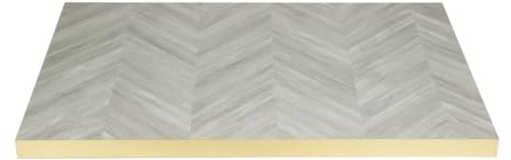 Bolero Rectangular Table Top Chevron Design 1100x 700mm FU513