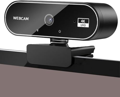 Cámara Web 4K Webcam 4K HD Videollamadas Reuniones Negocios Monitor