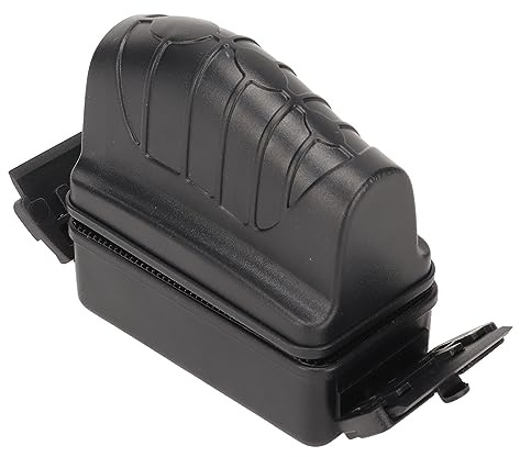 Alomejor Limpiador Magnético para Pecera, Raspador de Doble Hoja, Herramienta de Limpieza de Algas con Imán Fuerte, Ergonómico, Cepillo de Vidrio para Acuario para Tanques de hasta 15,7